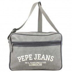 Reporter bandoulière effet peau de pêche Pepe Jeans Gris Pepe Jeans - 1