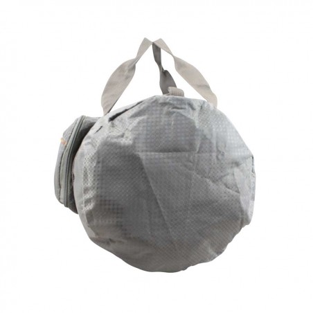 Sac de voyage pliant toile nylon Gris A DÉCOUVRIR ! - 3