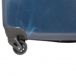 Valise trolley Pepe Jeans rigide motif imprimé bleu / noir 68 cm Pepe Jeans - 3