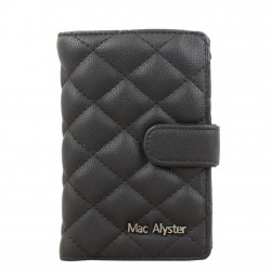 Porte monnaie Mac Alyster Défile RFID Déco surpiquée Noir MAC ALYSTER - 1