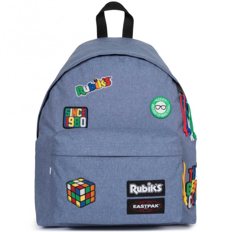 copy of Sac à dos Eastpak EK620 toile et cuir Padded Pak'r 43K Blue Diamonds imprimé EASTPAK - 1 copy of Sac à dos Eastpak EK620 toile et cuir Padded Pak'r 43K Blue Diamonds imprimé EASTPAK - 1