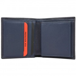 Porte monnaie en cuir Mac Alyster Premium RFID Bleu MAC ALYSTER - 2