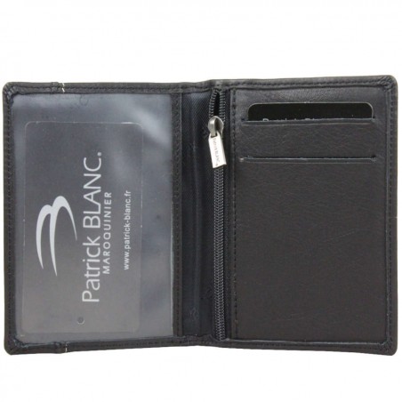 copy of Porte monnaie en cuir Patrick Blanc CX Noir PATRICK BLANC - 2