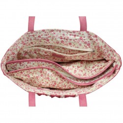 copy of Sac épaule Patrick Blanc toile déco froufrou rose PATRICK BLANC - 3