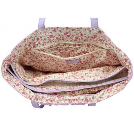 copy of Sac épaule Patrick Blanc toile déco froufrou rose PATRICK BLANC - 3