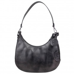 Sac demi-lune Arthur et Aston cuir vintage teinté main  ARTHUR & ASTON - 4