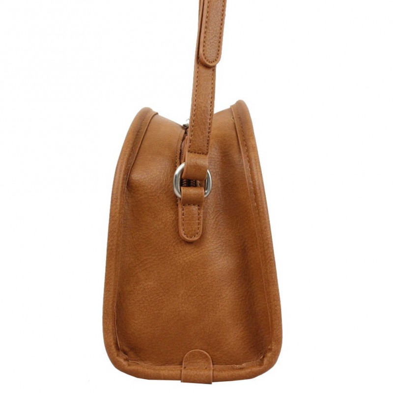 Sac bandouli?�re femme | Naf Naf JASN04 | Marron Jasmin