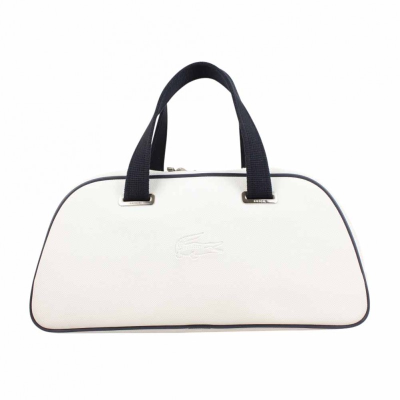 sac lacoste blanc