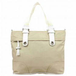 Sac à main Lacoste L66 toile beige LACOSTE - 1