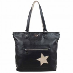 copy of Sac cabas Girls Power FIBY Noir et fourrure synthétique GIRLS POWER - 1