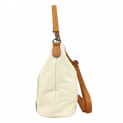 Sac seau Girls Power Dana Jean Beige déco brodée GIRLS POWER - 2