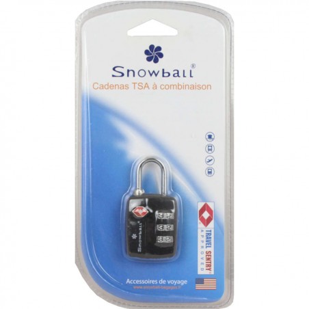 Cadenas Snowball à code TSA A DÉCOUVRIR ! - 1