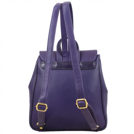 Sac à dos à rabat Duolynx Violet DUOLYNX - 4