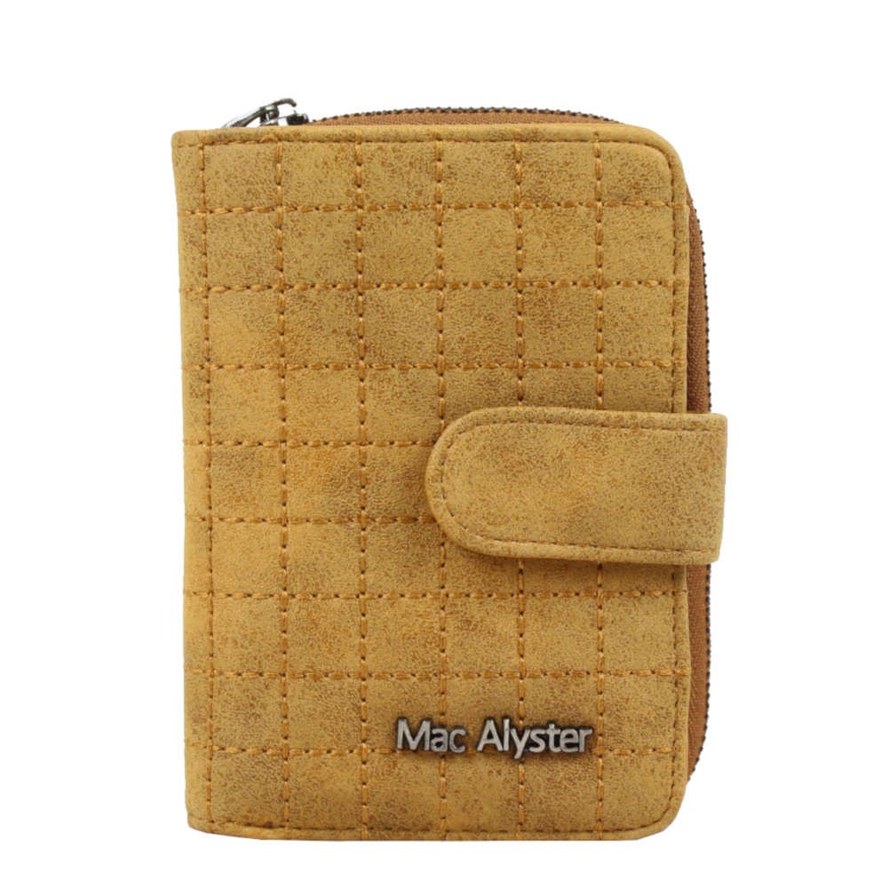 Porte monnaie Mac Alyster Mellow anti piratage RFID Camel MAC ALYSTER - 1