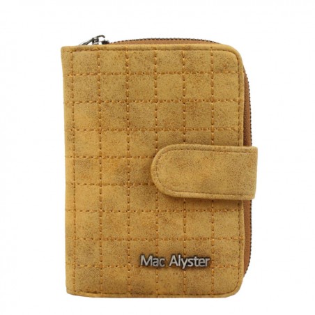 Porte monnaie Mac Alyster Mellow anti piratage RFID Camel MAC ALYSTER - 1