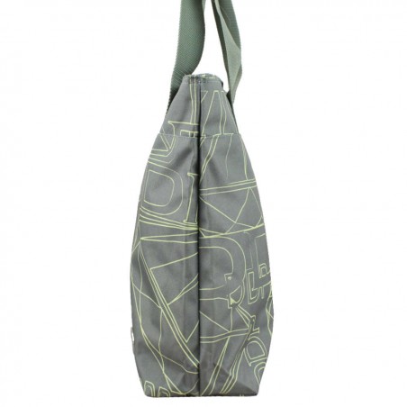 copy of Sac shopping DDP noir motif fleurs DDP - 2