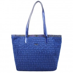 Sac épaule Patrick Blanc motif Bleu marine PATRICK BLANC - 1