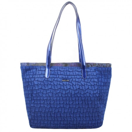 Sac épaule Patrick Blanc motif Bleu marine PATRICK BLANC - 1