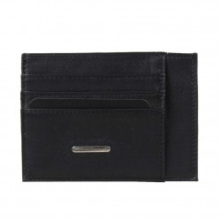 Porte papier ultra plat cuir Wylson Noir WYLSON - 2