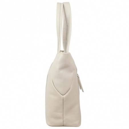 Sac cabas cuir souple Bruno Rossi Z beige Bruno Rossi - 2