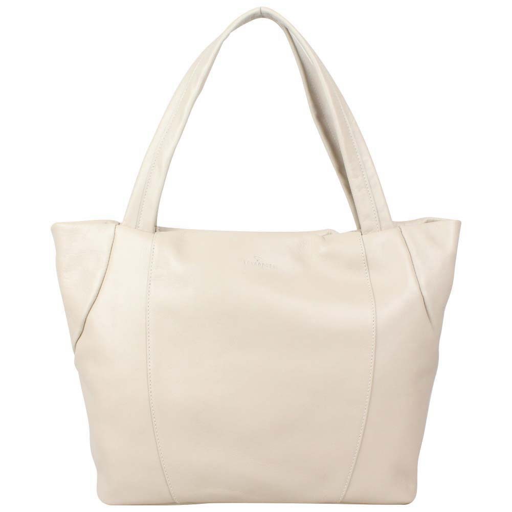 Sac cabas cuir souple Bruno Rossi Z beige Bruno Rossi - 1