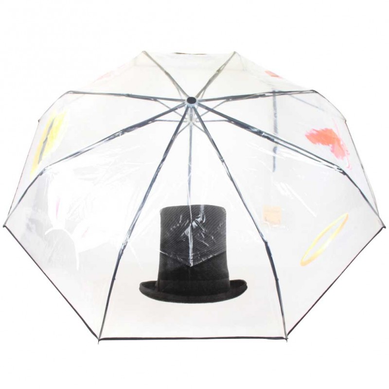 Parapluie pliant Lollipops / Transparent déco colorée LOLLIPOPS - 2