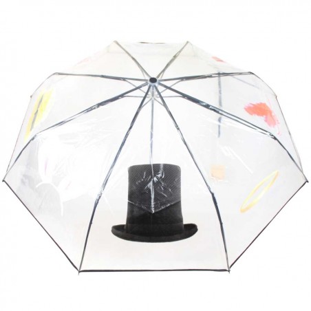 Parapluie pliant Lollipops / Transparent déco colorée LOLLIPOPS - 2