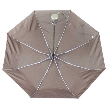 Parapluie pliant ouverture / fermeture auto - Taupe A DÉCOUVRIR ! - 2