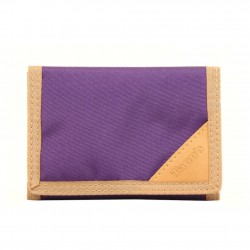Petit portefeuille en toile Tann's Violet Bicolore TANN'S - 1
