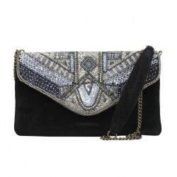 Sac rond deals paille paillette
