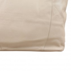 NEUF AVEC PETITS DÉFAUTS Sac cabas cuir souple Bruno Rossi Z beige Bruno Rossi - 6