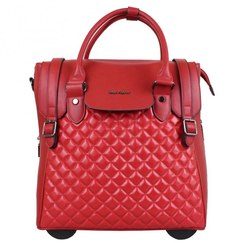 Boardcase rabat roues Mac Alyster matelass Rouge