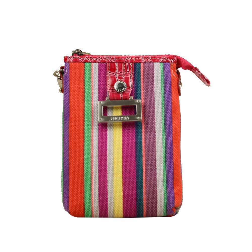 Mini sac bandoulière motif raie FUCHSIA XS - Rose FUCHSIA - 1