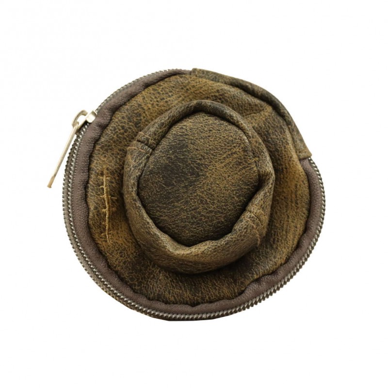 Porte monnaie chapeau - Beige / Taupe A DÉCOUVRIR ! - 1