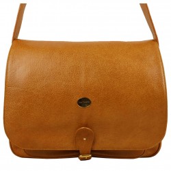 Sac besace Mac Douglas Lapon - Cuir - Camel MAC DOUGLAS - 1