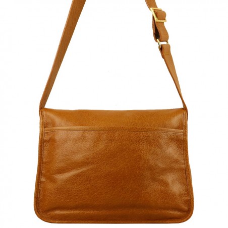 Sac besace Mac Douglas Lapon - Cuir - Camel MAC DOUGLAS - 3