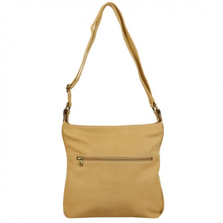 Sac bandoulière extra plat Patrick Blanc - Cuir - Naturel PATRICK BLANC - 4