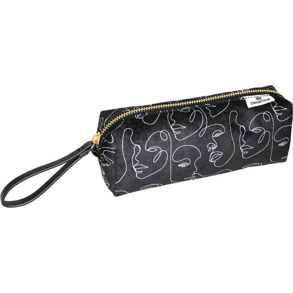 Trousse Oberthur - Abstrait - Gris velours