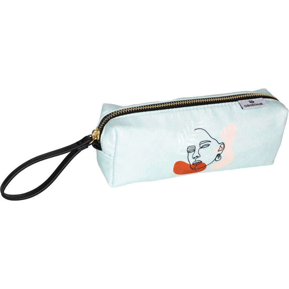 Trousse Oberthur - Abstrait - Vert velours