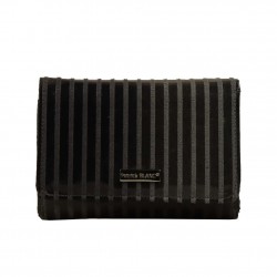 Porte monnaie + cartes Patrick Blanc verni dégradé - Gris - 01
