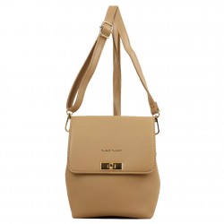 Sac à rabat Naf Naf Sauge - Beige