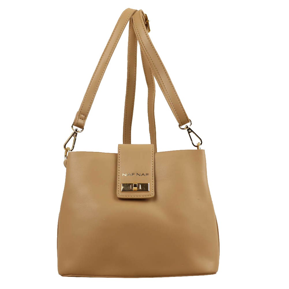 Sac seau Naf Naf Sauge Beige