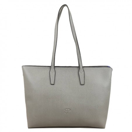 Sac shopping Patrick Blanc - Gris