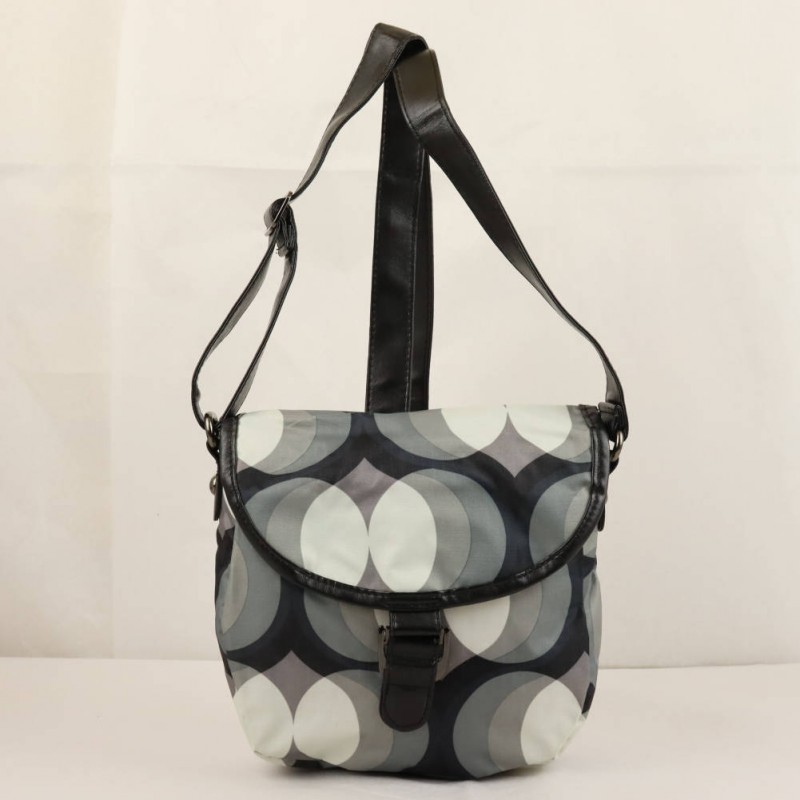 Petit sac à rabat motif ronds DDP PJGM1FUN - Gris