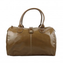 Sac bowling Texier T Light fabrication France - Marron verni