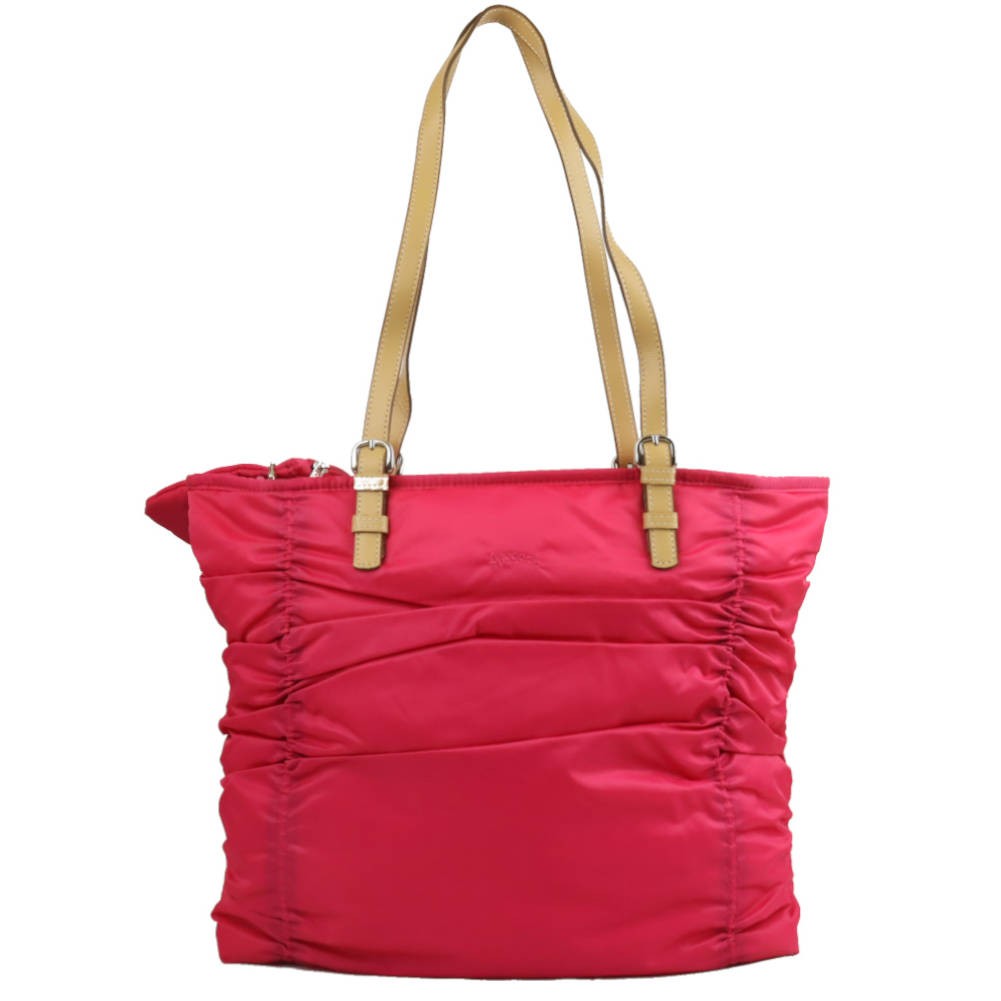 Sac cabas Jump toile froissée ultra léger - Rose fuchsia