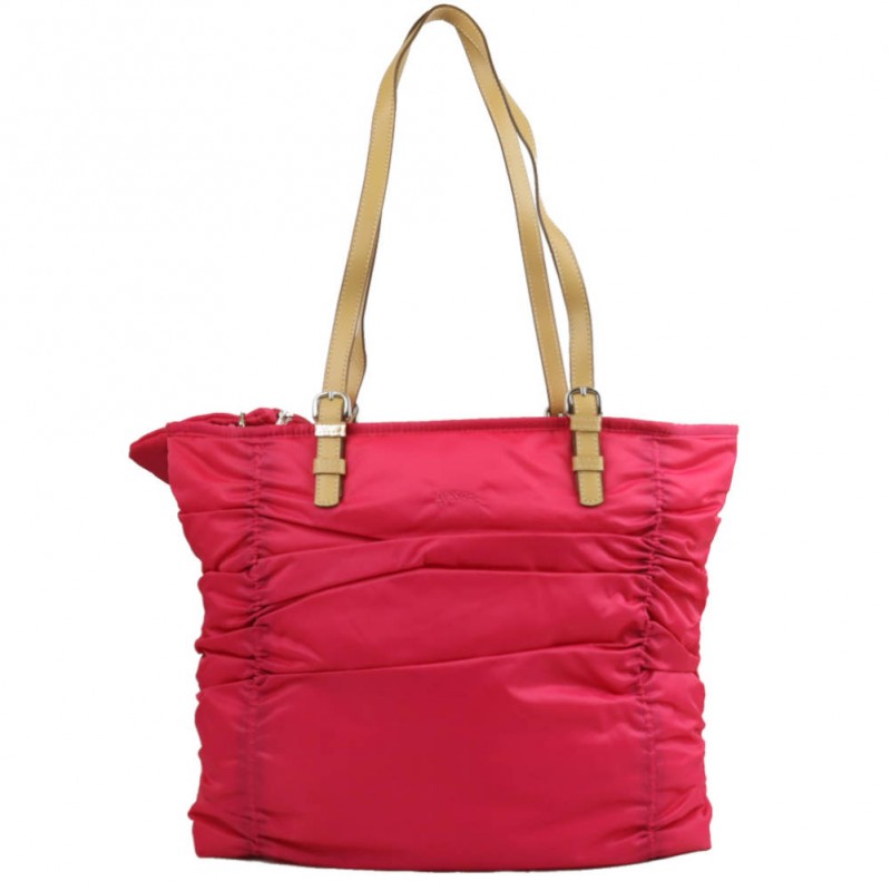 Sac cabas Jump toile froissée ultra léger - Rose fuchsia