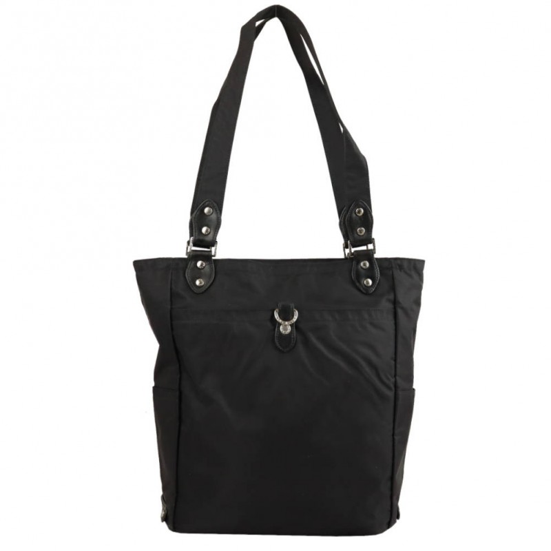 Sac cabas Lancaster toile ultra légère - Noir