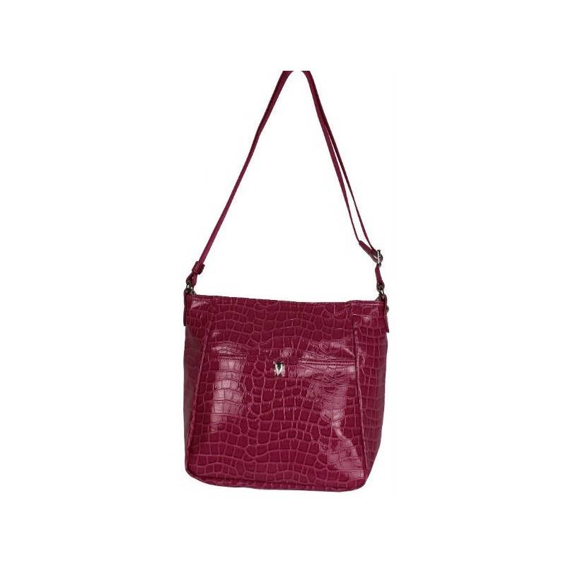 Petit sac bandoulière Lancaster effet croco verni 541-11 LANCASTER - 5 Petit sac bandoulière Lancaster effet croco verni 541-11 LANCASTER - 5