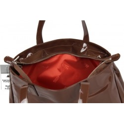 Sac cabas Texier verni Cosmos 25116 TEXIER - 3 Sac cabas Texier verni Cosmos 25116 TEXIER - 3